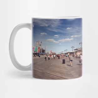 Coney Island Beach Boardwalk Brooklyn NYC Mug